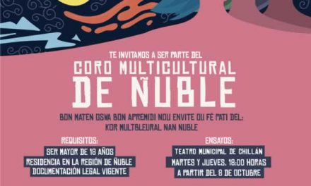 Invitación a formar parte del Coro Multicultural de Ñuble