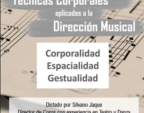 Taller Técnicas Corporales Aplicadas a la Dirección Musical