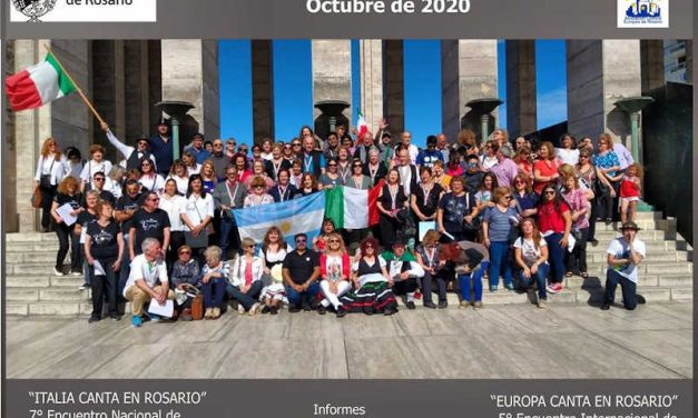 Encuentro internacional de coros “Italia y Europa Cantan”, Rosario, Argentina 2020