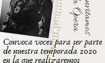 Opera Ñuble Ramón Vinay invita a convocatoria de voces mixtas en la región de Ñuble 2020