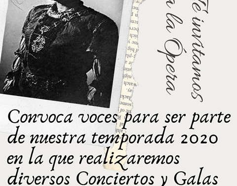 Opera Ñuble Ramón Vinay invita a convocatoria de voces mixtas en la región de Ñuble 2020