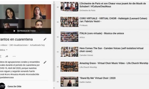 Coros virtuales emergen durante período de cuarentena