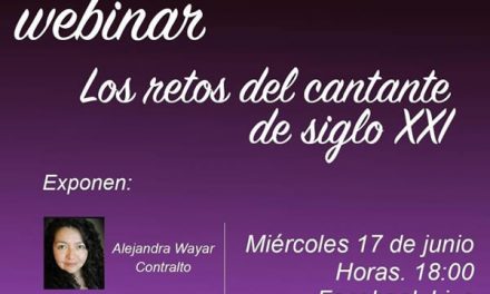 Centro Cultural UPB invita a Webinar “Los retos del cantante del siglo XXI”