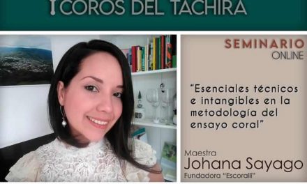 La Federación de Coros del Táchira invita a Seminario Online “Esenciales técnicos e intangibles en la metodología del ensayo coral”