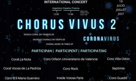 El Coro I.E.S. María Guerrero invita a su Concierto online “Chorus Vivus 2”