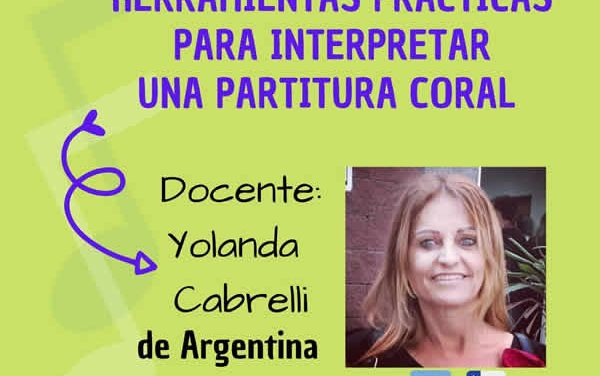 Taller de Lenguaje Musical para cantantes de coro