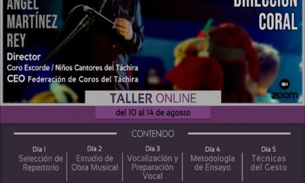 Ángel Martínez Rey invita a Taller Online “Didácticas para la Dirección Coral”