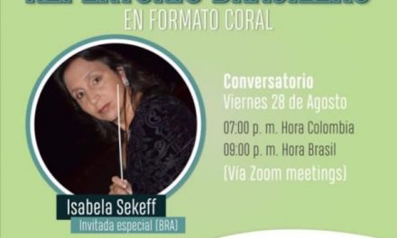 Conversatorio Online Herramientas para abordar Repertorio Brasilero en Formato Coral