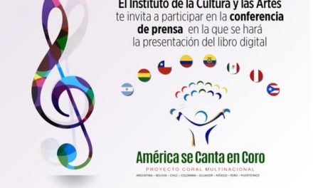 Lanzamiento del libro gratuito con arreglos corales “América se canta en coro”