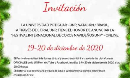 Abierta convocatoria “Festival Internacional de Coros Navideños UNP”, versión virtual