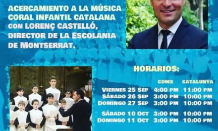 El Congreso Iberoamericano de Dirección Coral invita al Taller: Acercamiento a la música coral infantil Catalana