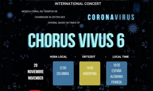 El Coro I.E.S. María Guerrero invita a su Concierto online “Chorus Vivus 6”