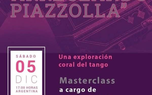 El maestro Oscar Escalada invita a Masterclass “Arreglando Piazzolla”