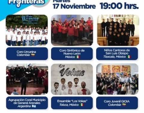 San Nicolás Canta sin Fronteras invita a su séptimo Concierto Online