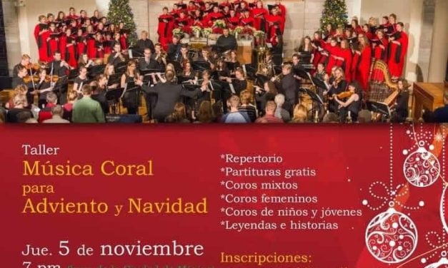 Taller Música Coral para Adviento y Navidad