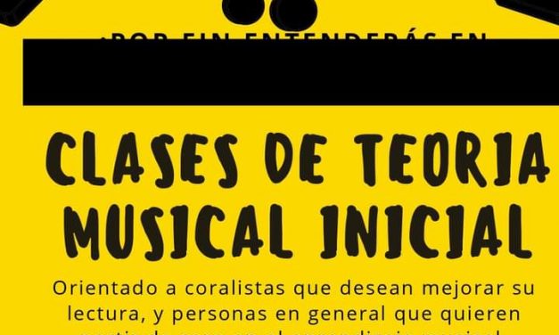 Clases de Teoría Musical Inicial para Coralistas impartidas por Karin Friedli