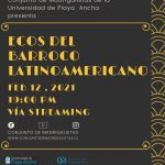 Conjunto de Madrigalistas de la U. de Playa Ancha invita a Concierto “Ecos de Barroco Latinoamericano”